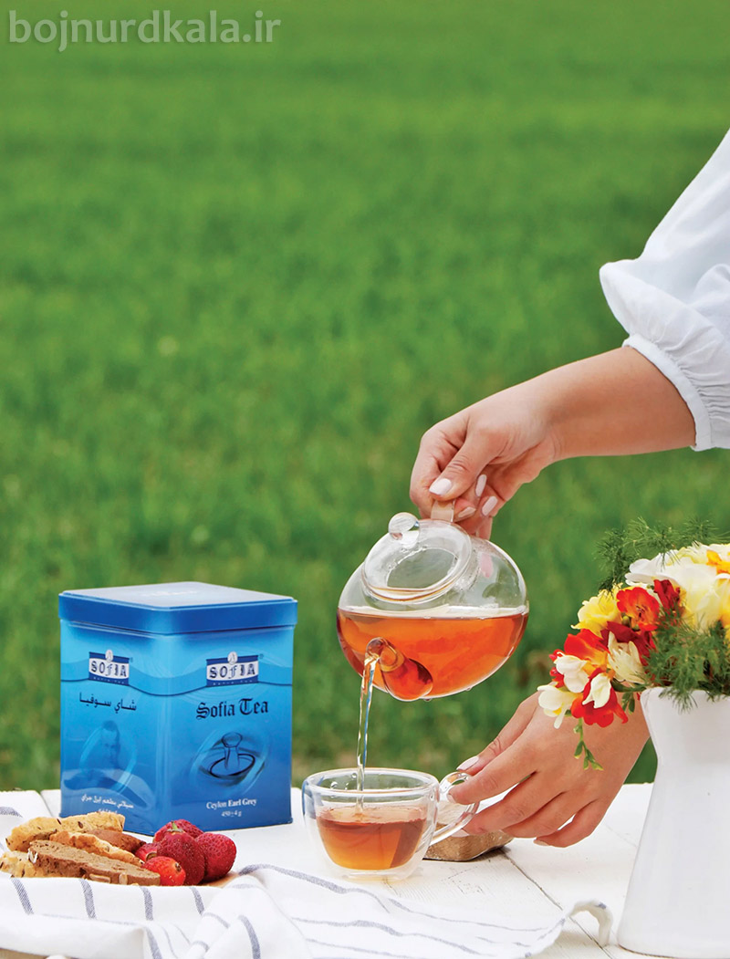 چای سوفیا سیلان شکسته معطر ارل گری 450 گرمی قوطی فلزی
