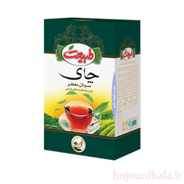 چای طبیعت سیاه سیلان معطر ارل گری 450 گرمی