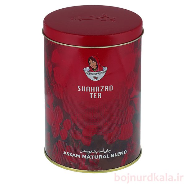 چای شهرزاد آسام هندوستان قوطی فلزی