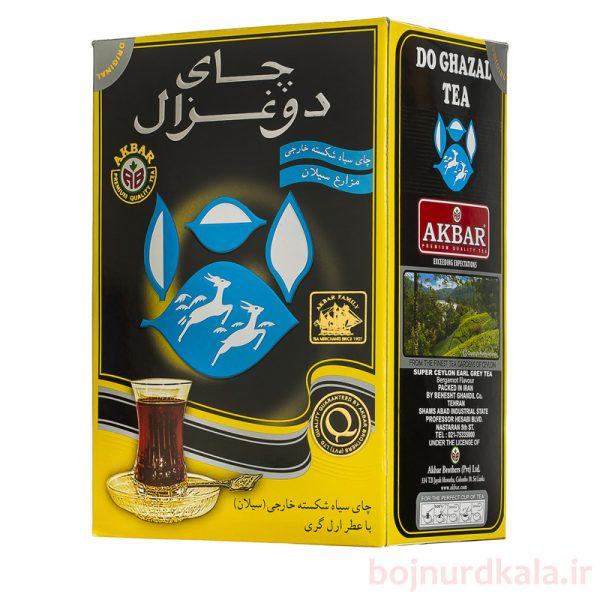 چای دوغزال عطری سیلان ارل گری 500 گرمی